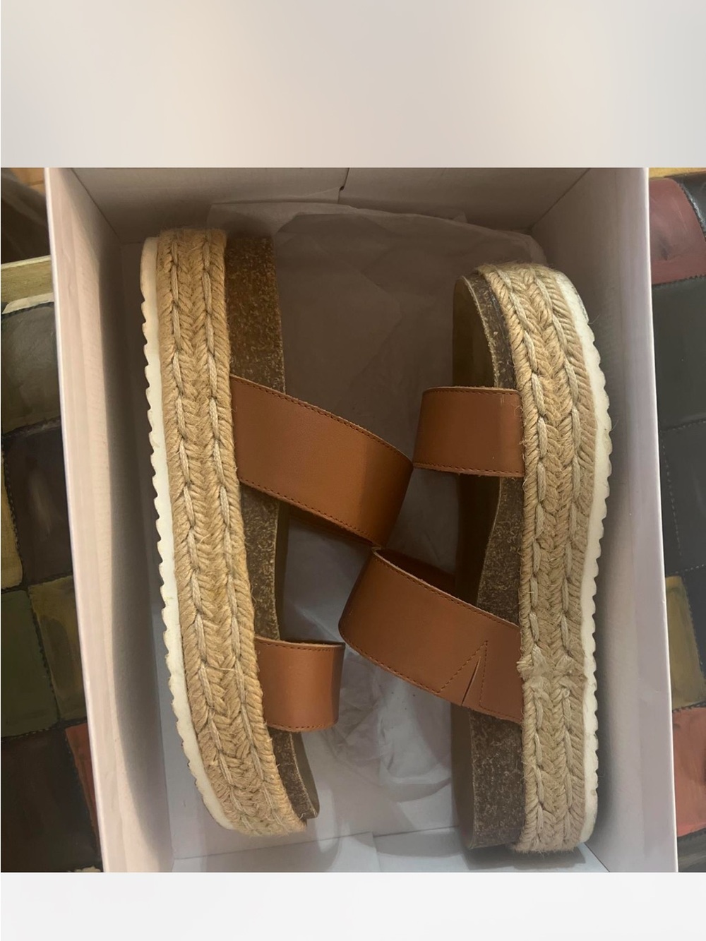Steve Madden Cognac Leather Heels
